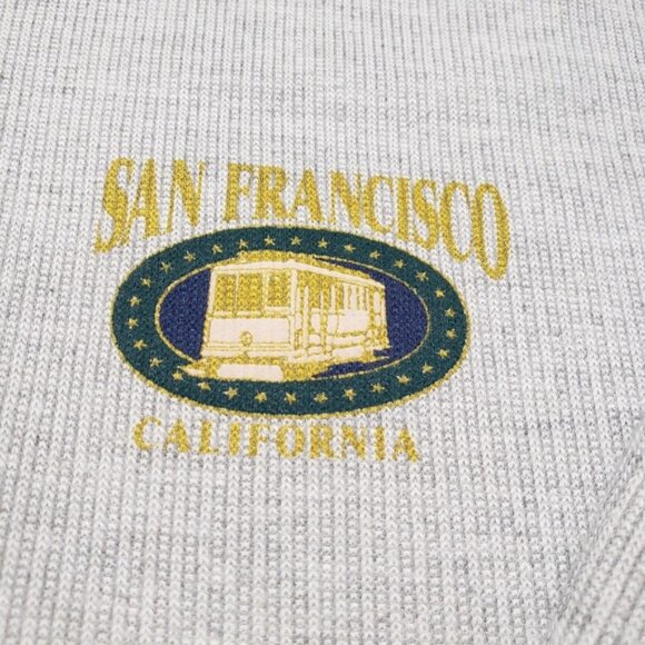 Vintage San Francisco California Sweatshirt Mens XL Gray Made In USA Destination - Picture 3 of 10